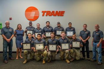 Trane® by Trane Technologies Prepares America’s Service Men and Women for Technical Careers with its Trade Warriors Program: https://mms.businesswire.com/media/20220705005196/en/1504018/5/Trade_Warriors_1_Credit_Josh_Lewis_on_behalf_of_Trane.jpg