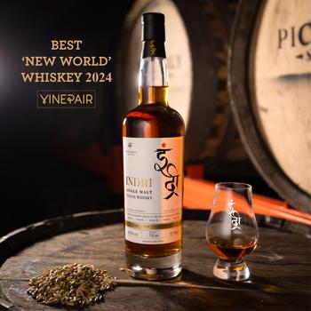Indri Continues to Triumph as One of the Best Whiskies in the World; Named the Best ‘New World’ Whiskey by the Prestigious VinePair: https://mms.businesswire.com/media/20240206807842/en/2023876/5/Indri_-_Best_New_World_Whiskey_2024.jpg