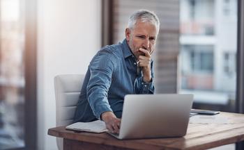 Retiring in 2024? 3 Things to Know About Taxes: https://g.foolcdn.com/editorial/images/758735/older-man-denim-shirt-laptop_gettyimages-622914958.jpg