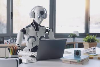 Could This Quiet AI Company Become the Next Big Winner?: https://g.foolcdn.com/editorial/images/844593/robot-wearing-headphones.jpg