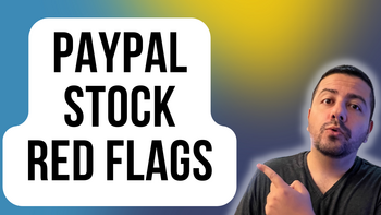 2 Red Flags for PayPal Stock Investors: https://g.foolcdn.com/editorial/images/743879/paypal-stock-red-flags.png