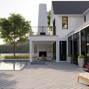Trex Transcend® Lineage™ Composite Decking Recognized in Good Housekeeping’s 2023 Home Renovation Awards: https://mms.businesswire.com/media/20231003848863/en/1904693/5/trn-cgi-lakeside-01-rn-pool-furniture-house.jpg