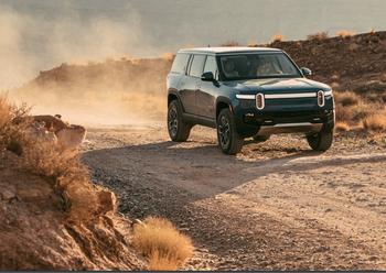 Why Rivian Stock Jumped, Dropped, and Jumped Again Today: https://g.foolcdn.com/editorial/images/704535/riviangreenr1sjpg.png