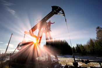 This Oil Stock Is Pumping Up Its Dividend Yield to 10%: https://g.foolcdn.com/editorial/images/686214/a-person-standing-on-an-oil-well-with-the-sun-shining-in-the-background.jpg