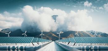 Why Renewable Energy Stocks Soared This Week: https://g.foolcdn.com/editorial/images/771160/solar-farm-in-mountains.jpg