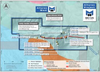 Maxus Mining Highlights High-Grade Antimony Potential at the Alturas West Project in British Columbia: https://www.irw-press.at/prcom/images/messages/2025/81651/MAXM_031125_ENPRcom.002.jpeg