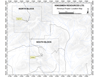 Kingsmen berichtet über hochgradige Goldproben aus dem South Block seines Gold-Silber-Projekts Almoloya in der Bergbauregion Parral in Chihuahua: https://www.irw-press.at/prcom/images/messages/2025/82200/Kingsmen_151225_DEPRCOM.002.png
