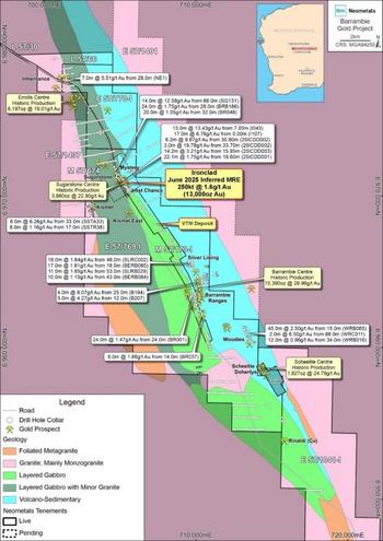 Positive metallurgische Voruntersuchungen – Goldlagerstätte Ironclad: https://www.irw-press.at/prcom/images/messages/2025/81715/NeoMetals_061125_DE_PRCOM.003.jpeg