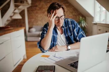 Falling Short of Your 2023 Retirement Savings Goal? 3 Things to Try: https://g.foolcdn.com/editorial/images/751736/man-mid-aged-laptop-stressed.jpg