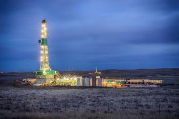 Think Oil Is Going Higher? 3 Dividend Stocks to Buy Now: https://g.foolcdn.com/editorial/images/771348/drilling-fracking-rig-at-night-1201x801-d21b45d.jpg