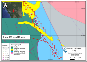 EQS-News: PRIMARY HYDROGEN IDENTIFIZIERT EINE ACHT KILOMETER LANGE WASSERSTOFFANOMALIE BEIM CROOKED AMPHIBOLITE-PROJEKT IN BRITISH COLUMBIA: https://eqs-cockpit.com/cgi-bin/fncls.ssp?fn=download2_file&code_str=ecc2a93d527236ded0cc966faaa60e47