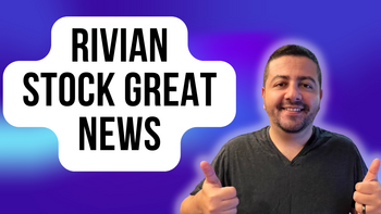 Great News for Rivian Stock Investors: https://g.foolcdn.com/editorial/images/744408/rivian-stock-great-news.png