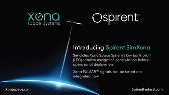Xona Space Systems Certifies Spirent’s Low Earth Orbit SatNav Constellation Simulator: https://mms.businesswire.com/media/20230530005195/en/1805102/5/Spirent_Xona_Press_Release_image.jpg