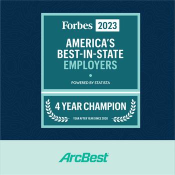 ArcBest Recognized by Forbes as One of America’s Best-in-State Employers for 2023: https://mms.businesswire.com/media/20230828590709/en/1875902/5/Forbes_Best_in_Class-2023-Social-ArcBest.jpg