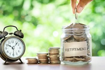 The Retirement Mistake That Costs 4 in 10 People Thousands of Dollars: https://g.foolcdn.com/editorial/images/738955/retirement-savings-jar-full-of-coins-and-alarm-clock-1.jpg
