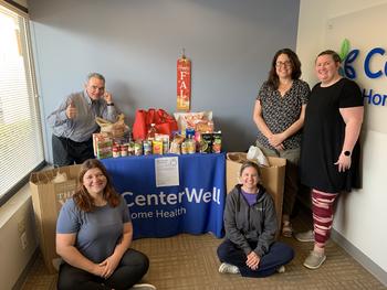 CenterWell Home Health collects 289,000 meals for needy Americans: https://mms.businesswire.com/media/20231214133178/en/1969536/5/IMG_0004_Grand_Junction.jpg