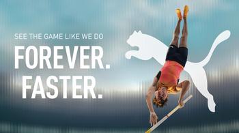 PUMA startet größte Markenkampagne, um Positionierung als Sport-Performance-Marke zu stärken: https://mms.businesswire.com/media/20240410195414/de/2093561/5/PUMA_FOREVER_FASTER_BRAND_CAMPAIGN.jpg
