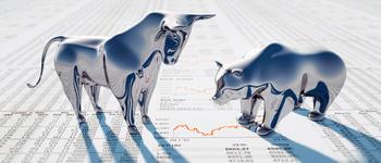 RTX Stock: Bull vs. Bear: https://g.foolcdn.com/editorial/images/763703/a-silver-bull-and-bear-on-a-financial-chart.jpg