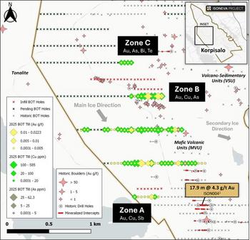 Nordique Resources Identifies Several Multi-Element Anomalies from Base-of-Till Drilling at the Isoneva Gold Project, Central Finland: https://www.irw-press.at/prcom/images/messages/2025/81728/NORD_110625_ENPRcom.001.jpeg