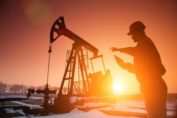 Chevron's $7.6 Billion Acquisition Is Paying Big Dividends: https://g.foolcdn.com/editorial/images/752623/a-person-working-near-an-oil-pump-with-the-sun-setting-in-the-background.jpg