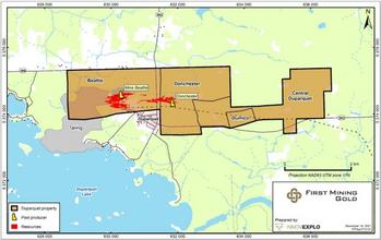 First Mining plant Zusammenlegung des mehrere Millionen Unzen schweren Goldgebiets in Quebec durch den Erwerb des Goldprojekts Duparquet: https://www.irw-press.at/prcom/images/messages/2022/66729/2022.07DuparquetFinal_DE_PRcom.001.jpeg