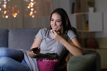 1 Number That Makes Me Excited About Roku Stock: https://g.foolcdn.com/editorial/images/745720/gettyimages-woman-watching-tv-popcorn.jpg