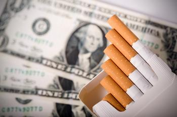 3 Reasons to Buy Philip Morris International: https://g.foolcdn.com/editorial/images/692455/tobacco-and-dollar-bills.jpg