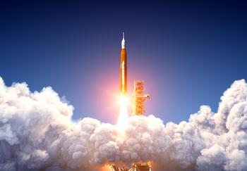 Space Has a Big Need for More Big Rockets: 1 Stock to Buy Now: https://g.foolcdn.com/editorial/images/731171/profile-view-of-a-future-space-launch-system-at-liftoff.jpg
