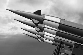 RTX Stock Had a Lousy 2023. Will 2024 Be Better?: https://g.foolcdn.com/editorial/images/762738/black-and-white-photo-of-a-missile-battery.jpg