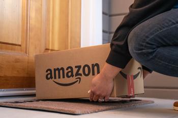Better Buy: Amazon vs. Target: https://g.foolcdn.com/editorial/images/836316/a-person-setting-down-an-amazon-box-on-a-doorstep.jpg