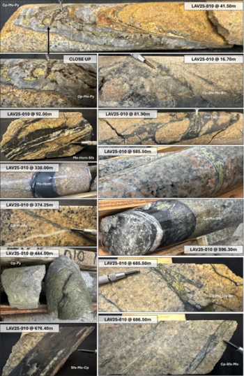 Core Silver veröffentlicht erstes Bildmaterial der Bohrungen auf dem Kupferprojekt Laverdiere: https://www.irw-press.at/prcom/images/messages/2025/81981/CoreSilver_271125_DEPRCOM.001.png