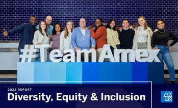 American Express Releases 2022 Diversity, Equity & Inclusion (DE&I) Report: https://mms.businesswire.com/media/20221123005391/en/1646322/5/Amex_2022_DEI_Report.jpg