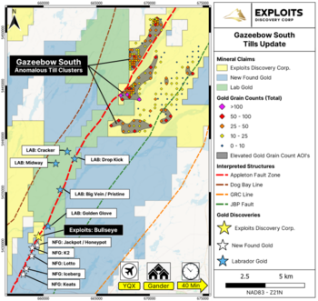 Exploits Announces High Gold Grain Counts in Expanded Till Survey on Gazeebow South Property : https://www.irw-press.at/prcom/images/messages/2024/73671/20240221_Exploits_PRcom.001.png