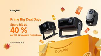 Dangbei beteiligt sich mit Rabatten von bis zu 40 % an den Prime Big Deal Days von Amazon in Deutschland: https://ml.globenewswire.com/Resource/Download/34209013-fc19-4de8-ad33-b43f2fcab1b4/image1.jpeg
