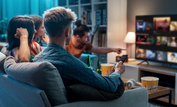 3 Reasons to Buy Roku Stock, and 1 Reason to Sell: https://g.foolcdn.com/editorial/images/741876/friends-watching-tv-with-popcorn.jpg