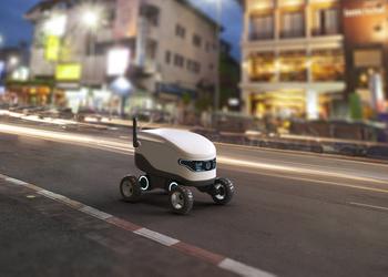 Uber Is Backing This Tiny Artificial Intelligence (AI) Stock, and It Could Soar by as Much as 200%, According to Wall Street: https://g.foolcdn.com/editorial/images/843737/an-autonomous-delivery-robot-driving-along-the-sidewalk.jpg