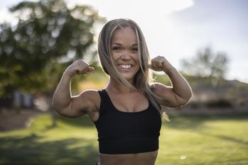 4 Ways to Grow $100,000 Into $1 Million for Retirement Savings: https://g.foolcdn.com/editorial/images/760935/woman-with-dwarfism-working-out-at-the-local-park.jpg