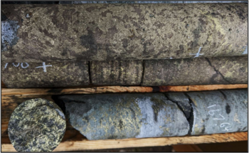 Palladium One entdeckt eine massive Nickel-Kupfer-Sulfid-Mineralisierung mit 4,8 % Nickel, 3,7 % Kupfer (6,8 % Nickeläquivalent) auf 1,8 Metern in der neuen Zone West Pickle im Projekt Tyko (Kanada): https://www.irw-press.at/prcom/images/messages/2022/67668/PalladiumOne_10042022DEPRcom.002.png