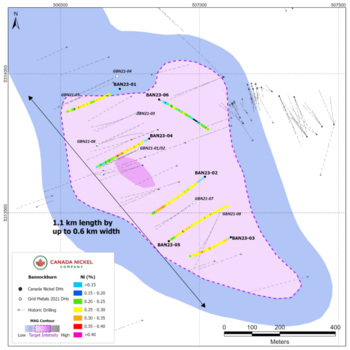 Canada Nickel Successfully Completes Initial Infill Drilling at Bannockburn Property “B” Zone; 2024 Exploration Program Conference Call to be Held on February 23: https://www.irw-press.at/prcom/images/messages/2024/73652/20022024_EN_CNC.001.png