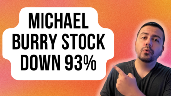 1 Michael Burry Stock Down 93% You'll Regret Not Buying on the Dip: https://g.foolcdn.com/editorial/images/738327/michael-burry-stock-down-93.png