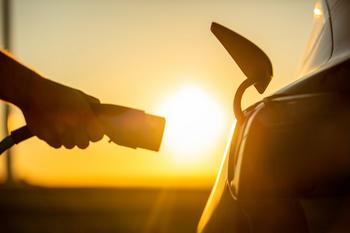 Why Lordstown Motors Stock Jumped on Thursday: https://g.foolcdn.com/editorial/images/694341/ev-being-charged-at-sunset.jpg