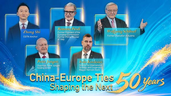 CGTN: EU-China-Beziehung und Perspektiven der nächsten 50 Jahre: https://ml.globenewswire.com/Resource/Download/fd64636f-209d-4238-8995-b11529237df0/image1.png