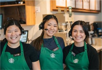 Starbucks Announces Student Loan Management and Savings Programs to Support Partner (Employee) Financial Well-Being : https://mms.businesswire.com/media/20220912005863/en/1568661/5/Starbucks_Partners.jpg