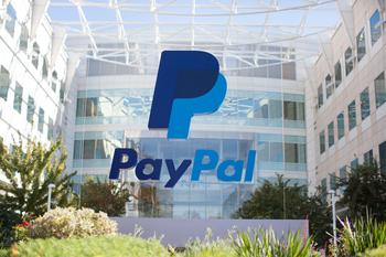 Here's Why PayPal Stock Fell 18% in June: https://g.foolcdn.com/editorial/images/688365/paypal-campus-in-san-jose-california.jpg