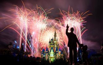 Where Will Disney Stock Be in 1 Year?: https://g.foolcdn.com/editorial/images/752795/disney-magic-kingdom-walt-mickey-mouse.jpg