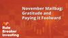 "Rule Breaker Investing" November Mailbag: Gratitude and Paying It Forward: https://g.foolcdn.com/editorial/images/711349/rbi_20221130.jpg