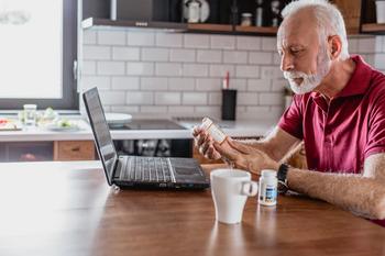 Medicare Part D Premiums Are Expected to Drop in 2023 -- but Seniors Shouldn't Celebrate Just Yet: https://g.foolcdn.com/editorial/images/694280/older-man-pills-laptop_gettyimages-1183769809.jpg