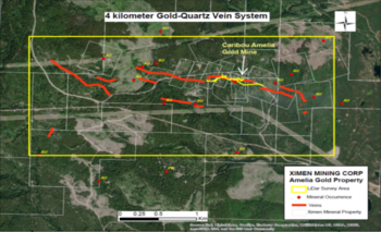 Ximen Mining Airborne LiDAR Survey Results Amelia Gold Project Rock Creek, BC: https://www.irw-press.at/prcom/images/messages/2023/72043/XIM_092123_ENPRcom.002.png
