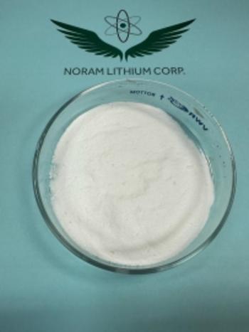 Noram produziert Lithiumkarbonat mit hohem Reinheitsgrad aus Proben aus dem Lithiumprojekt Zeus: https://www.irw-press.at/prcom/images/messages/2023/72614/NoramLithium_141123_DEPRCOM.001.jpeg