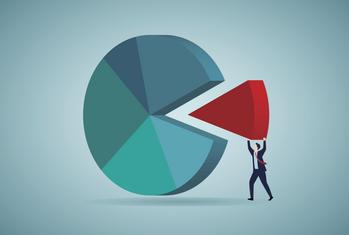 Billionaire Bill Ackman Has 55% of His Hedge Fund's $15.8 Billion Portfolio Held in Just 3 Spectacular Stocks: https://g.foolcdn.com/editorial/images/836916/gettyimages-pie-chart-man-inserting-final-piece.jpg